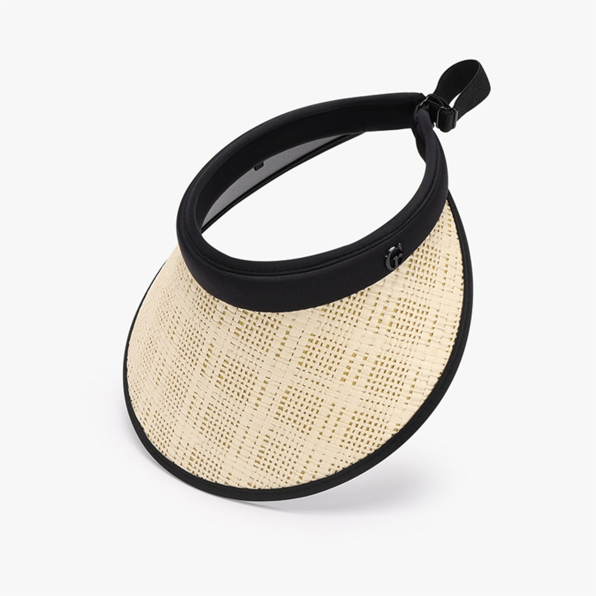 Solid Adjustable Weave Visor - Plume & Peak