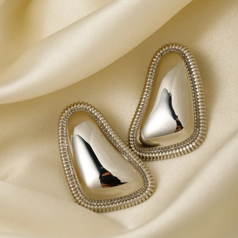Stainless Steel Stud Earrings - Plume & Peak