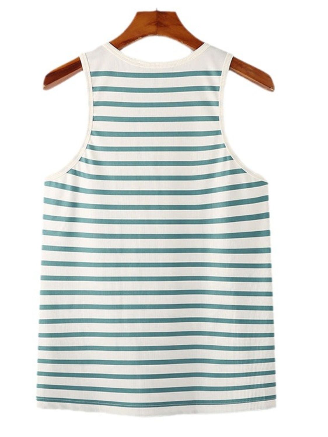 Men's Striped Wide Strap Tank - Plume & Peak