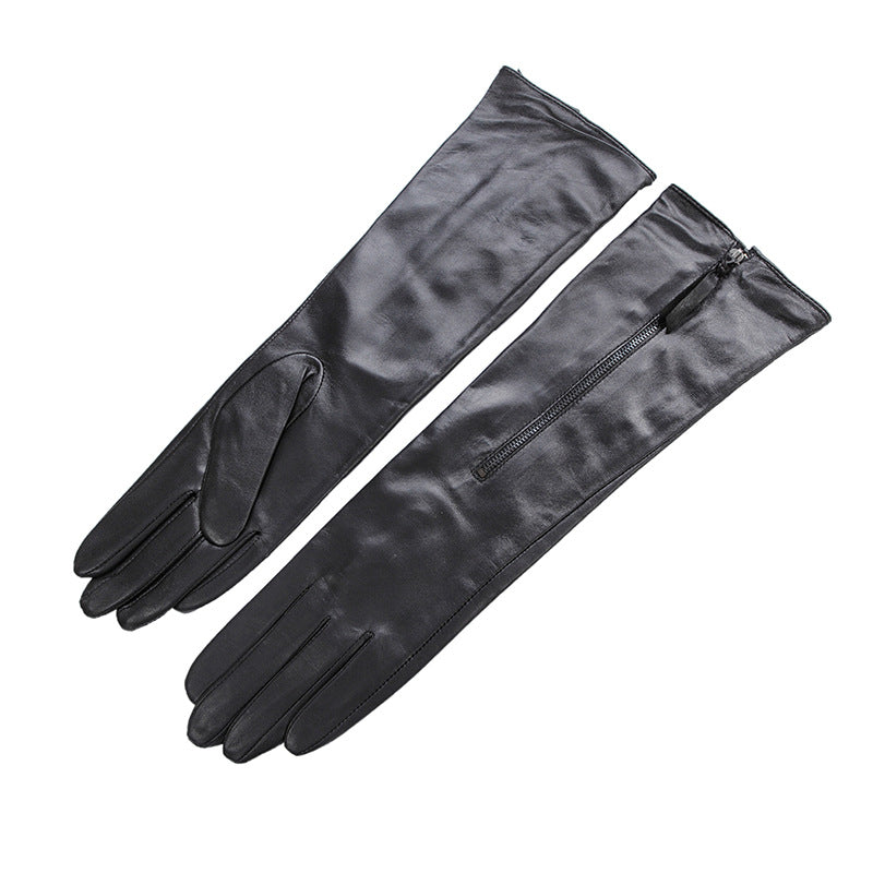 Z-Luxury Lambskin Leather Gloves – Elegant, Timeless, and Ultra-Chi - Plume & Peak