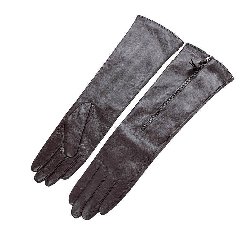 Z-Luxury Lambskin Leather Gloves – Elegant, Timeless, and Ultra-Chi - Plume & Peak
