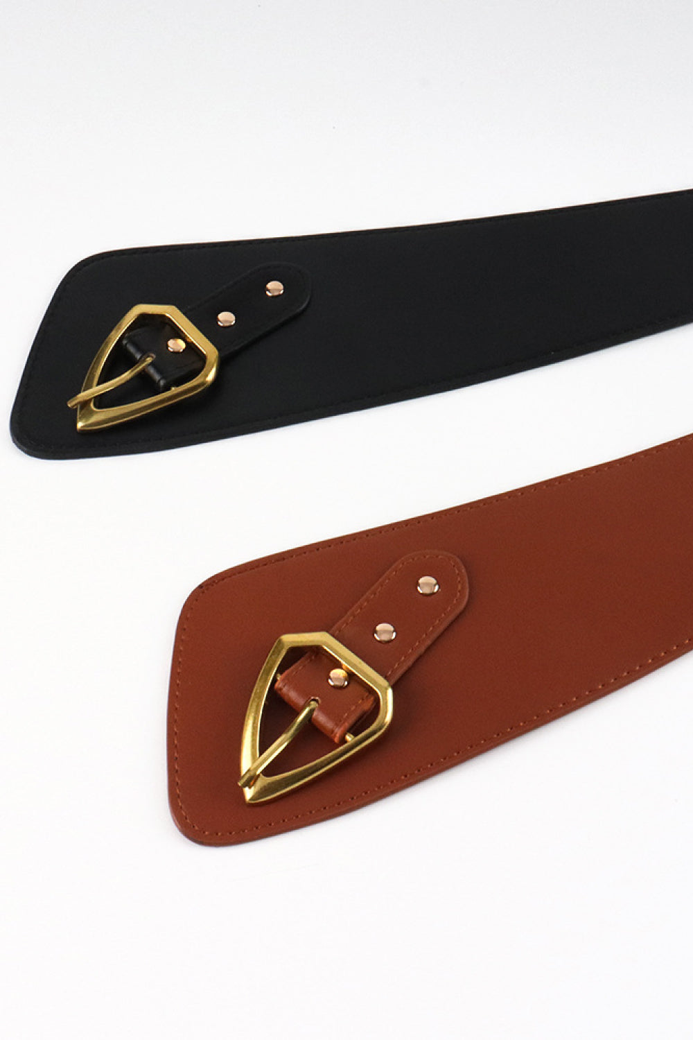Irregular PU Leather Belt - Plume & Peak