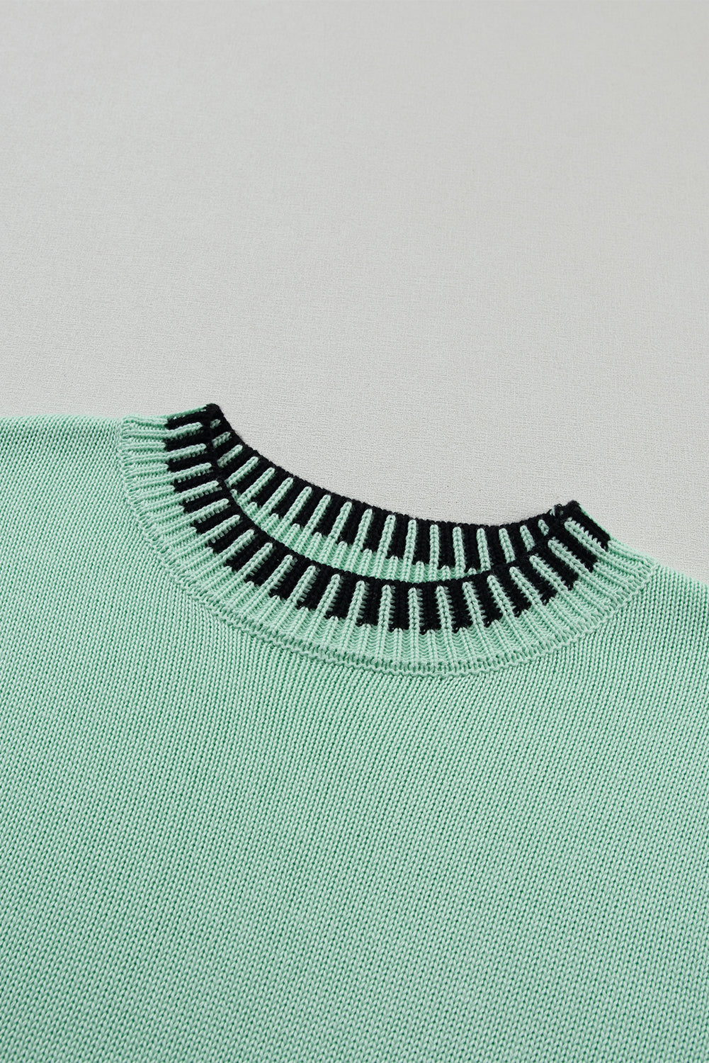 Round Neck Short Sleeve Knit Top - Plume & Peak