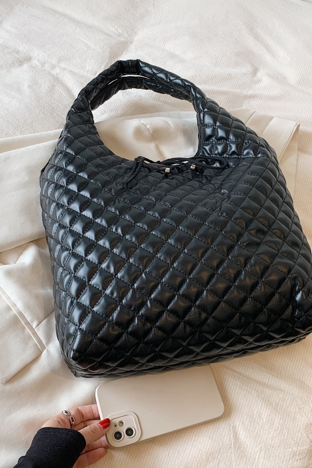 PU Leather Handbag - Plume & Peak