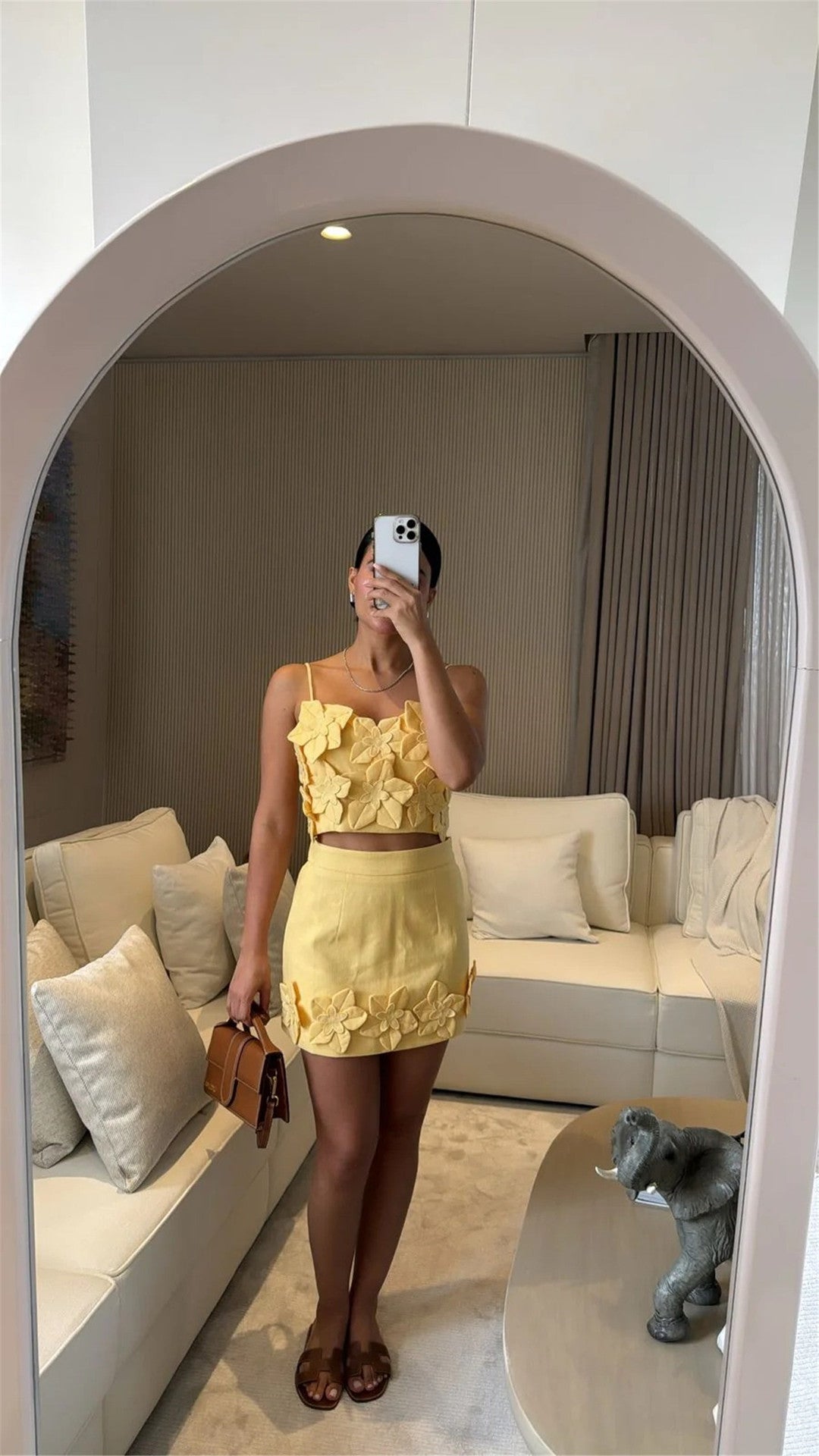Bloomfield Top & Mini Skirt - Plume & Peak