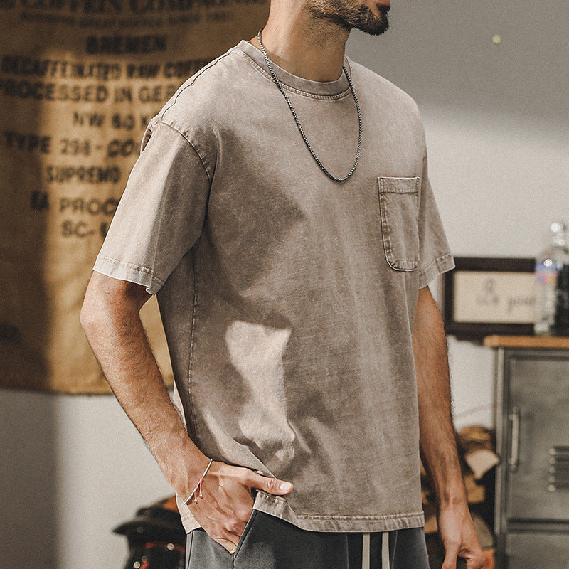 The Easywear Washed Tee – Core Collection - Plume & Peak