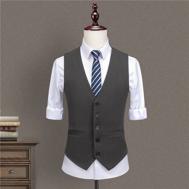 Slim Fit Modern Groom Business - Plume & Peak