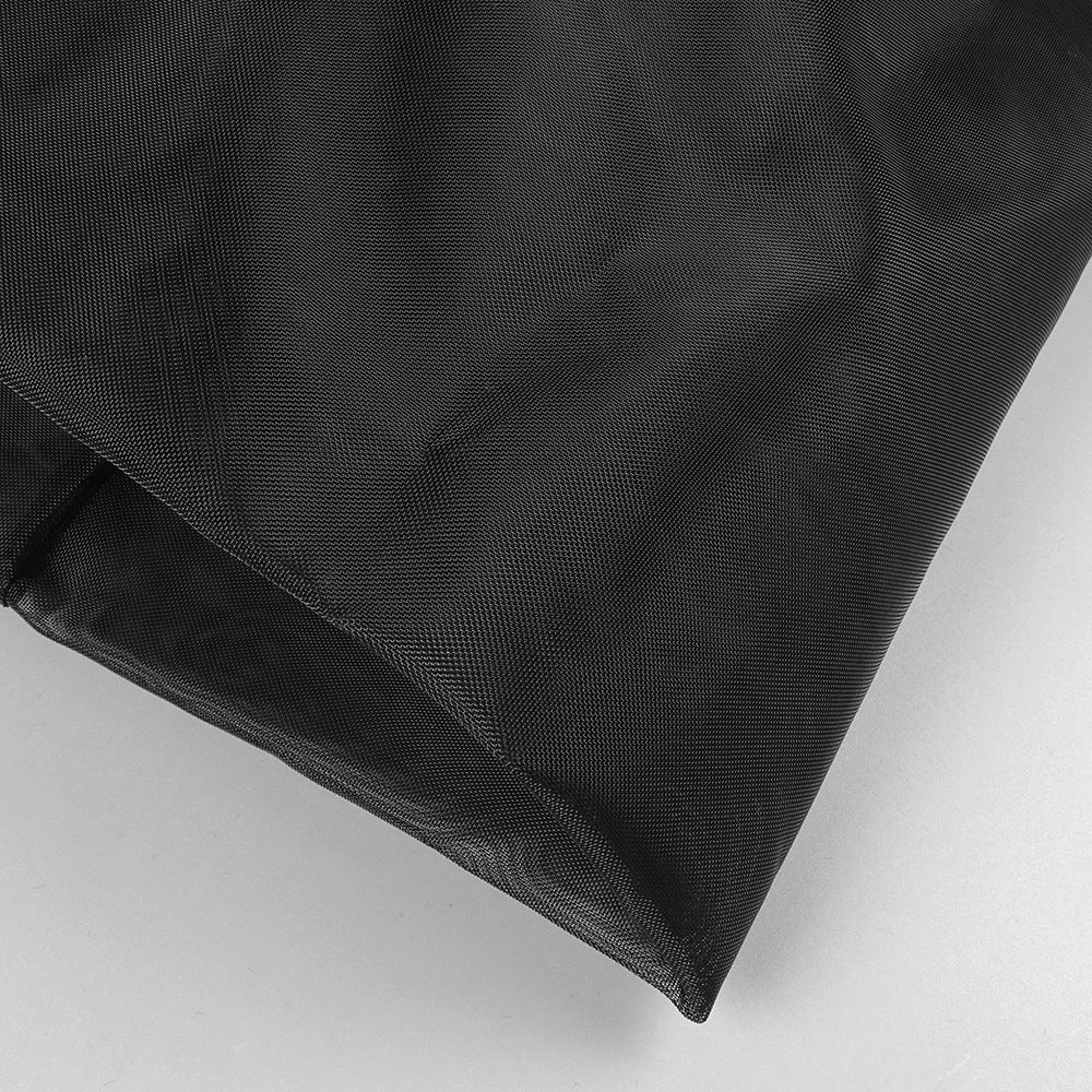 The Midnight Muse Gown – Strapless Black Mermaid Silhouette - Plume & Peak