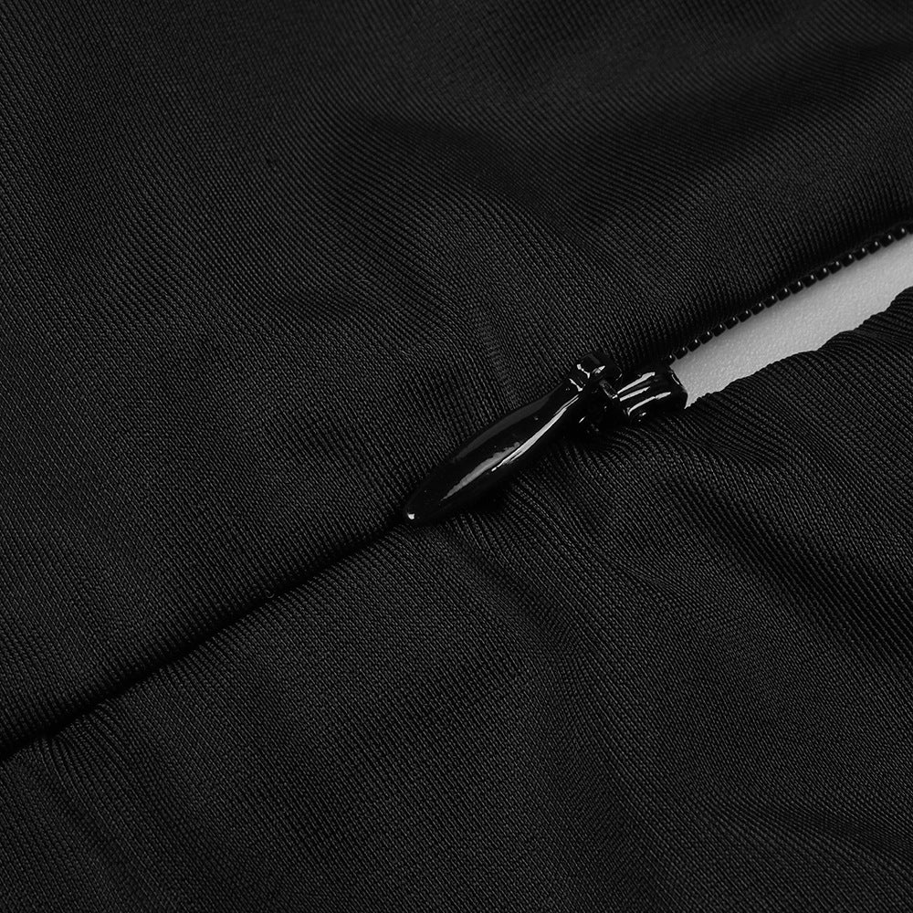 The Midnight Cutout Gown – Noir Edition - Plume & Peak