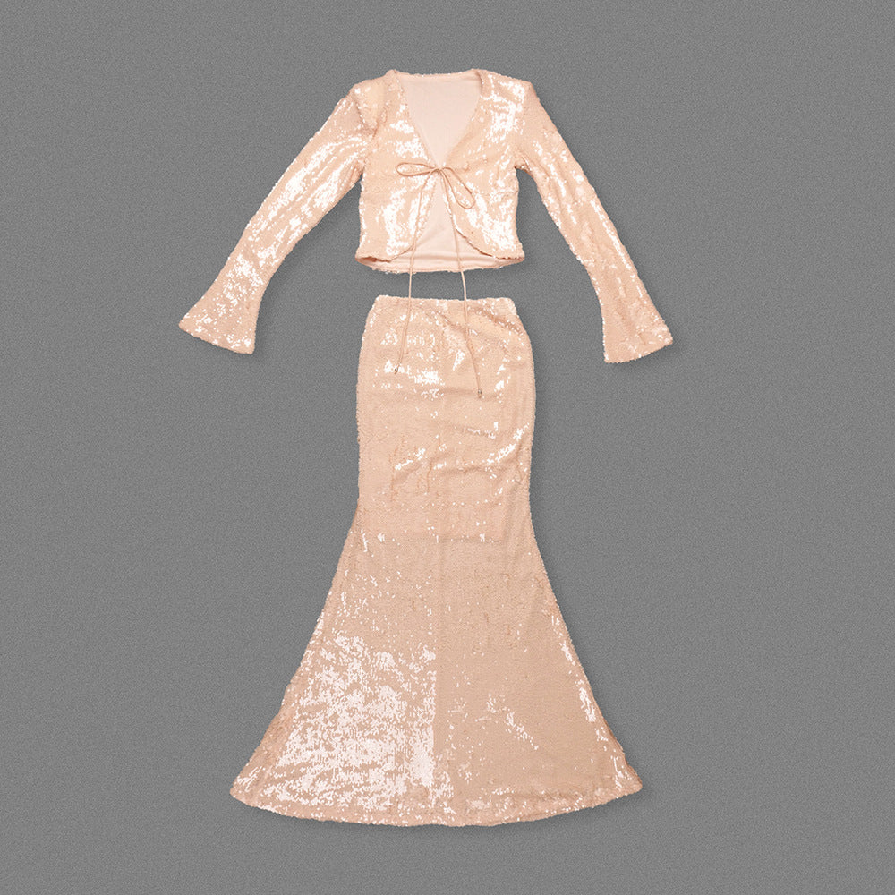 The Night Ember Gown - Plume & Peak
