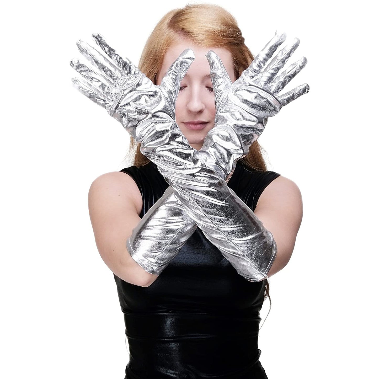 Statement Patent Leather Gloves – Sleek, Bold & Unapologetic - Plume & Peak
