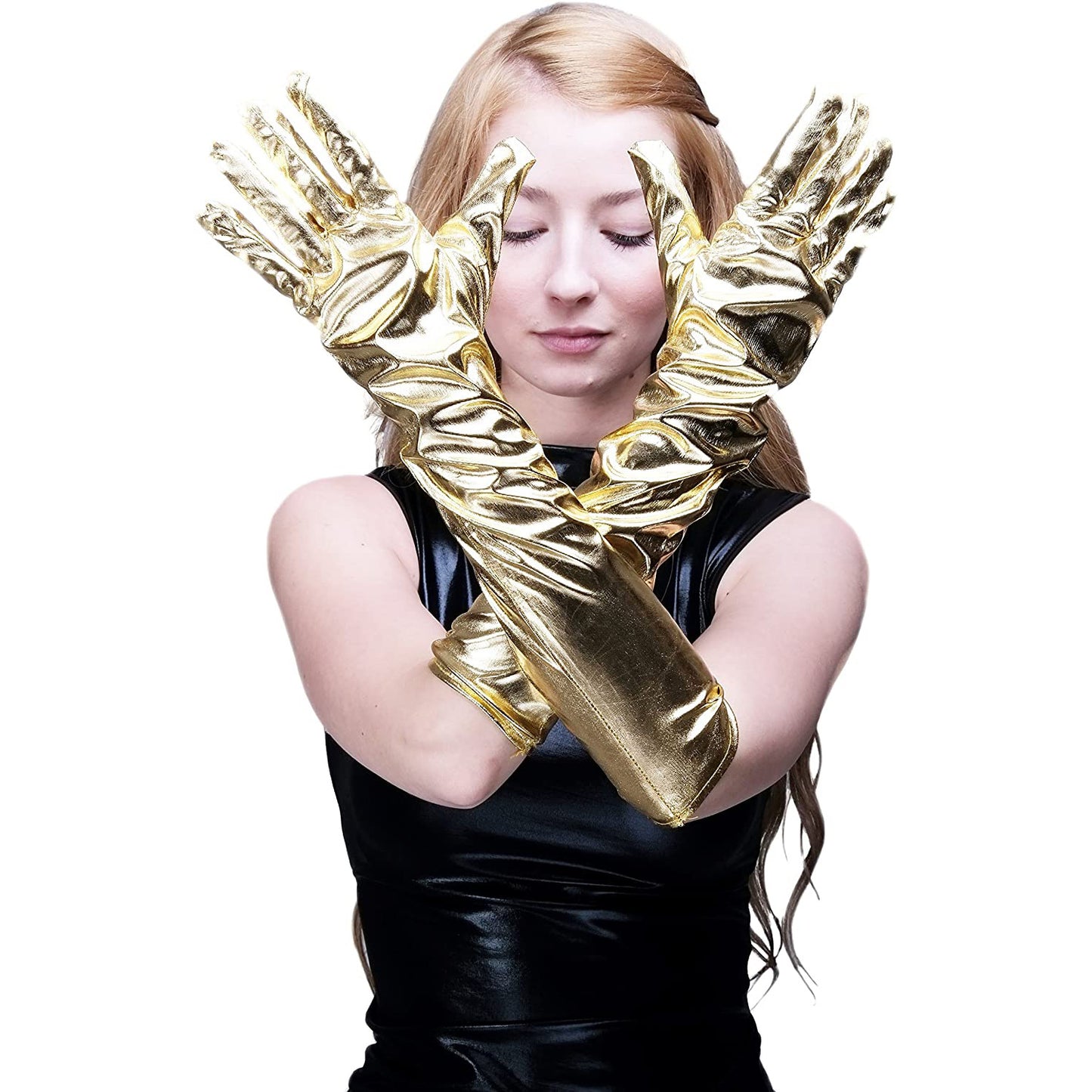 Statement Patent Leather Gloves – Sleek, Bold & Unapologetic - Plume & Peak