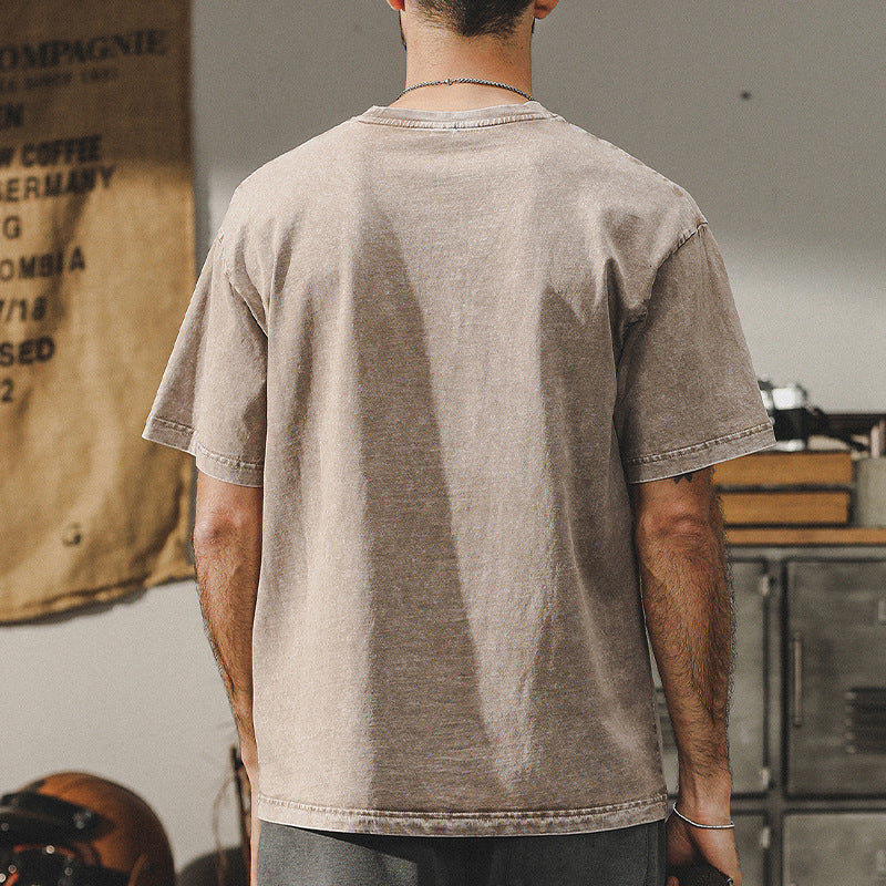 The Easywear Washed Tee – Core Collection - Plume & Peak