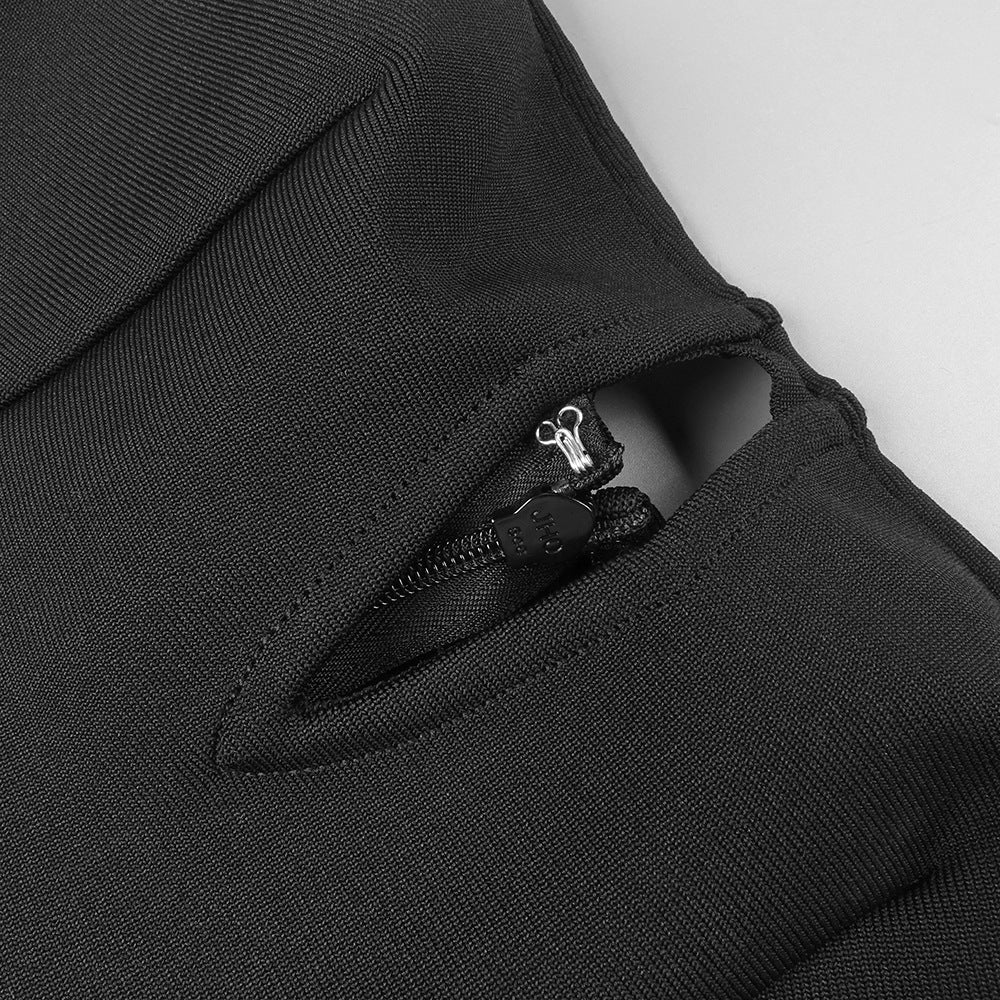 The Midnight Muse Gown – Strapless Black Mermaid Silhouette - Plume & Peak
