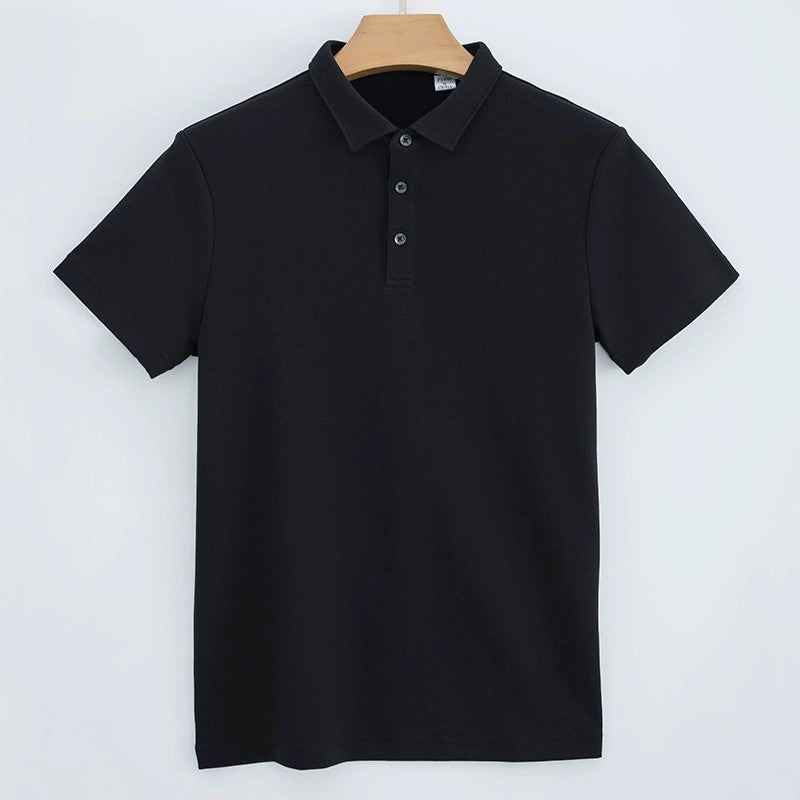 Premium DoubleFaced Cotton Polo Shirt for Men - Plume & Peak