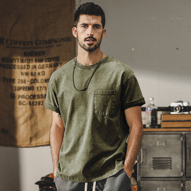 The Easywear Washed Tee – Core Collection - Plume & Peak