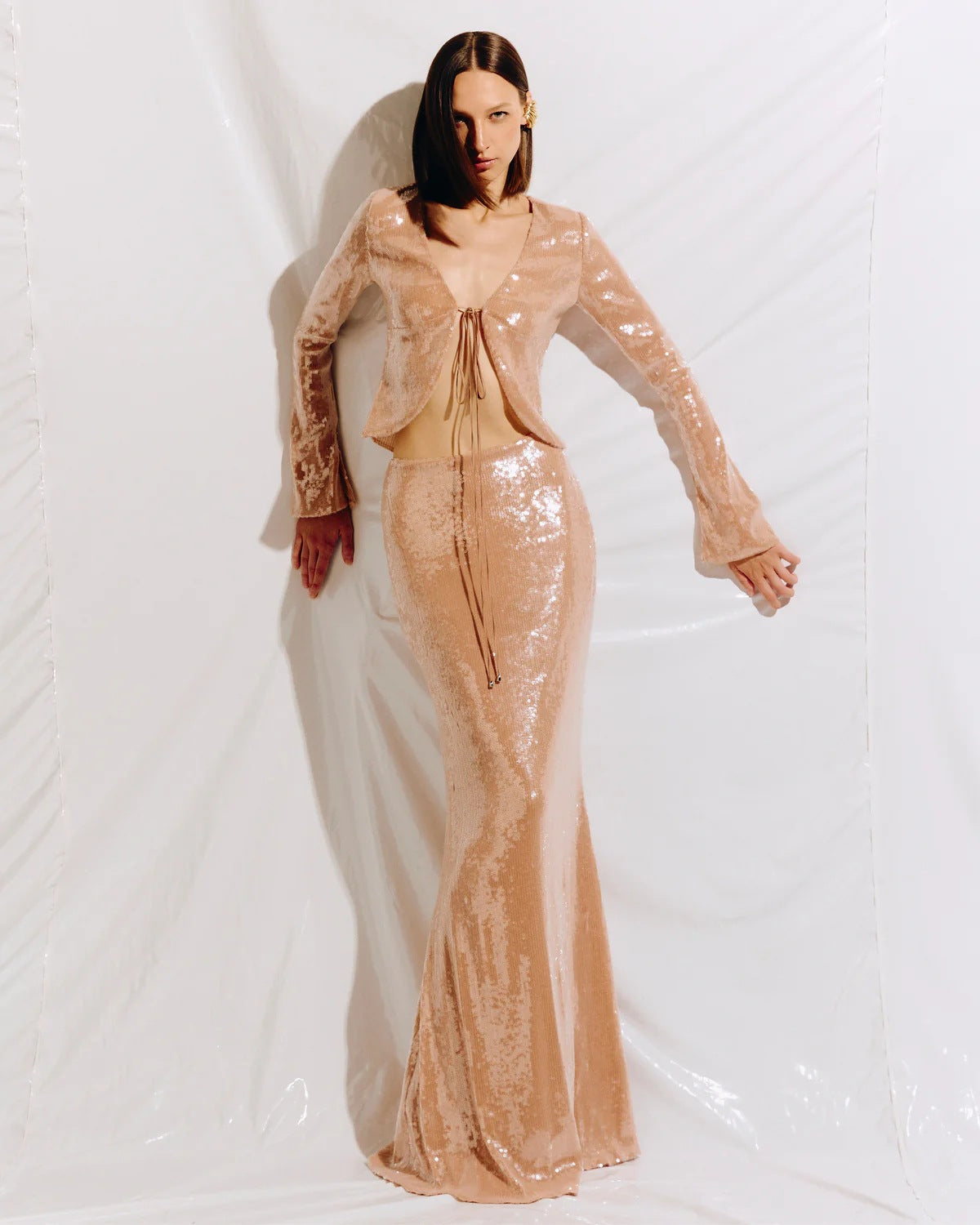 The Night Ember Gown - Plume & Peak