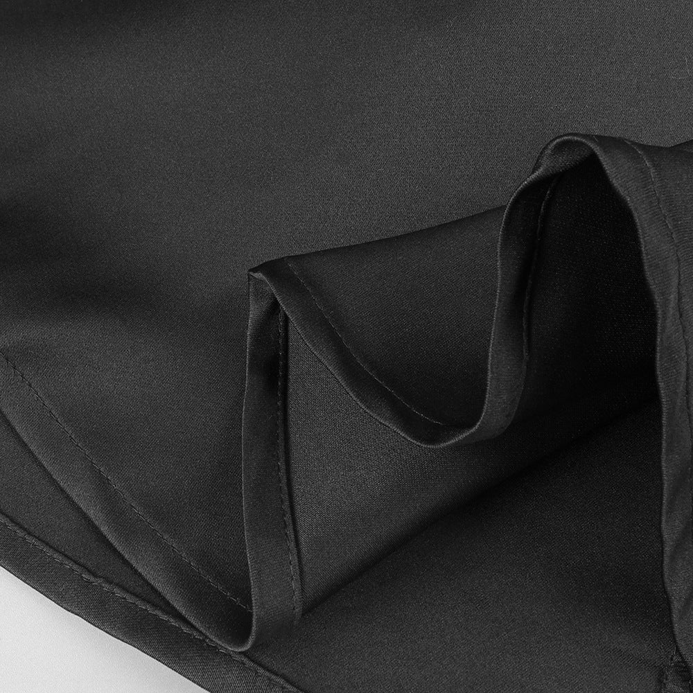 The Midnight Muse Gown – Strapless Black Mermaid Silhouette - Plume & Peak
