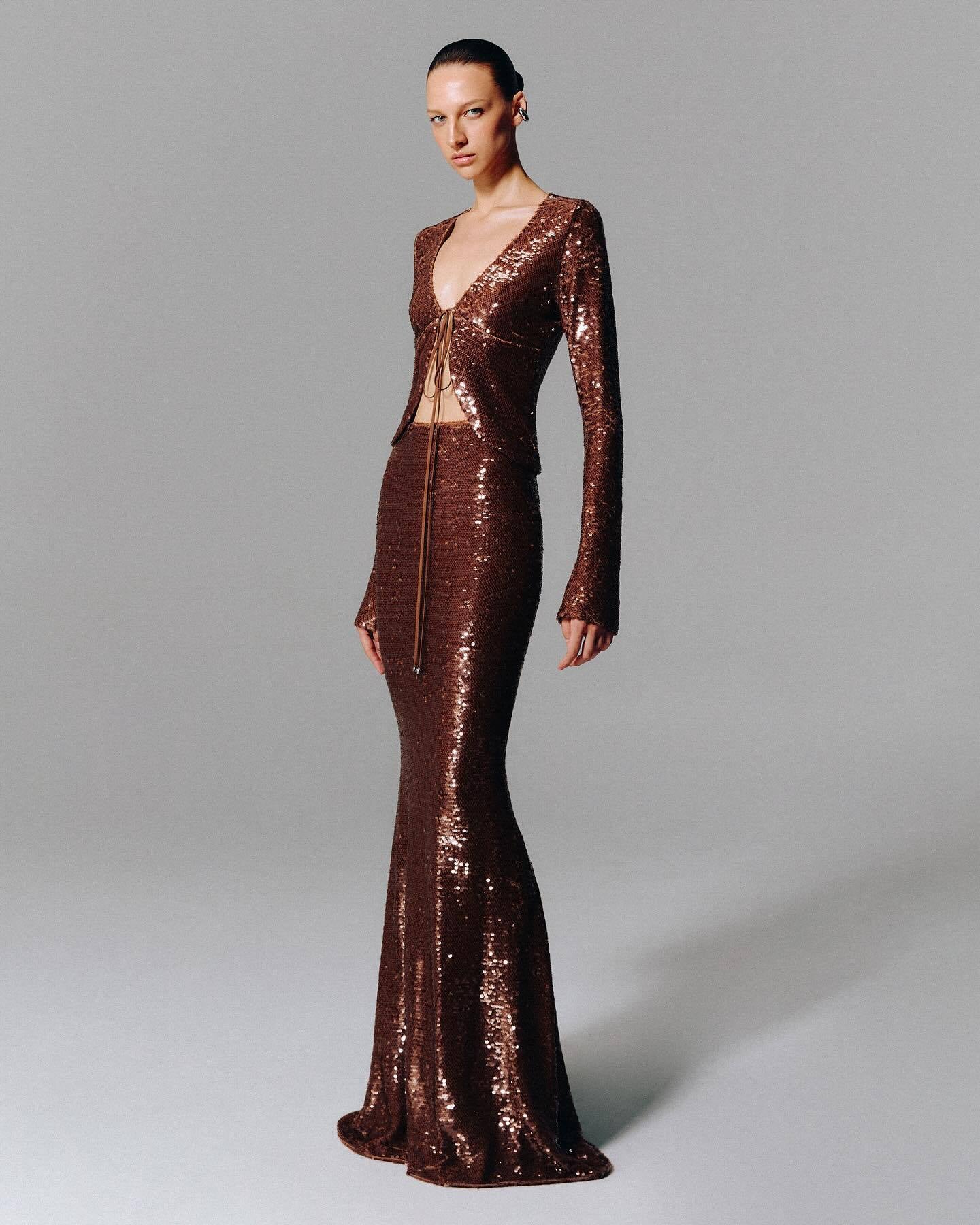 The Night Ember Gown - Plume & Peak