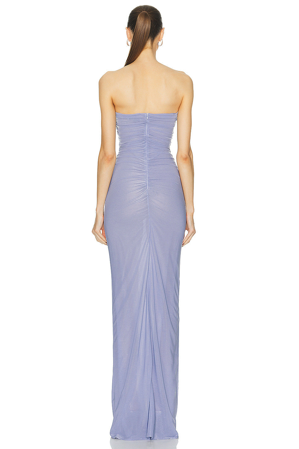 The Azure Bloom Dress - Plume & Peak