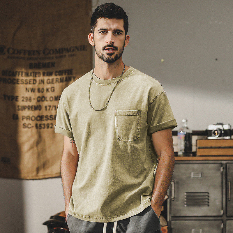The Easywear Washed Tee – Core Collection - Plume & Peak
