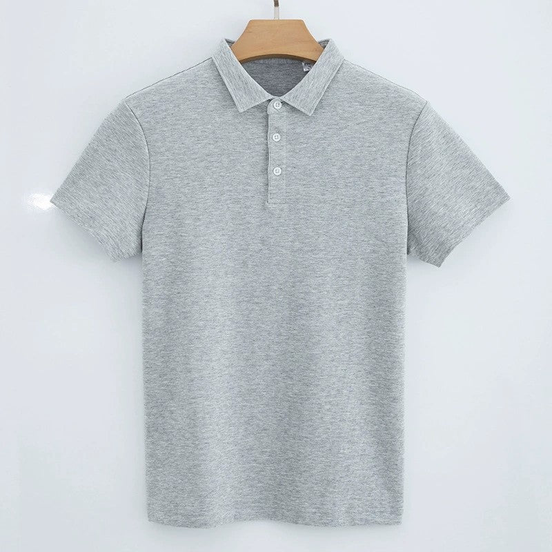 Premium DoubleFaced Cotton Polo Shirt for Men - Plume & Peak