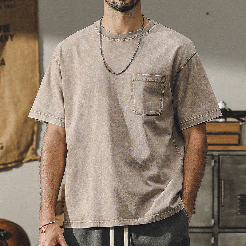 The Easywear Washed Tee – Core Collection - Plume & Peak