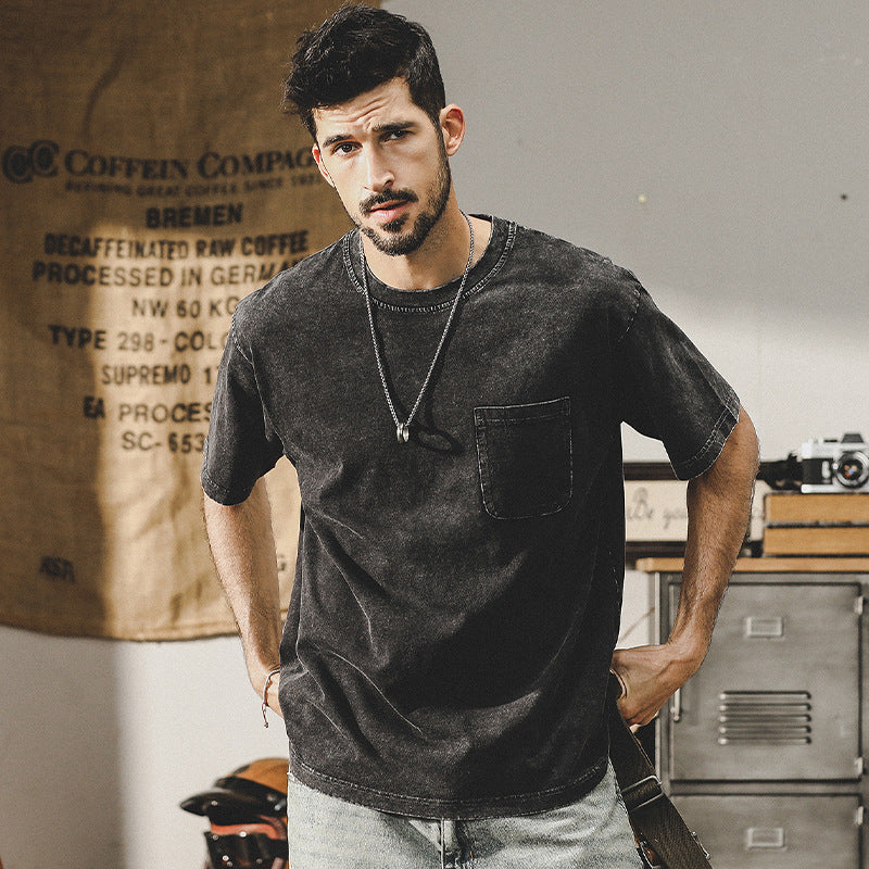 The Easywear Washed Tee – Core Collection - Plume & Peak