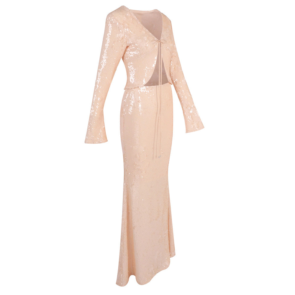 The Night Ember Gown - Plume & Peak