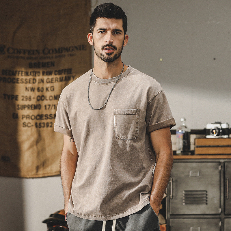 The Easywear Washed Tee – Core Collection - Plume & Peak