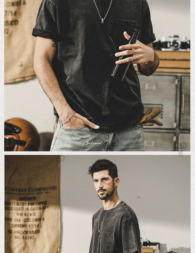 The Easywear Washed Tee – Core Collection - Plume & Peak