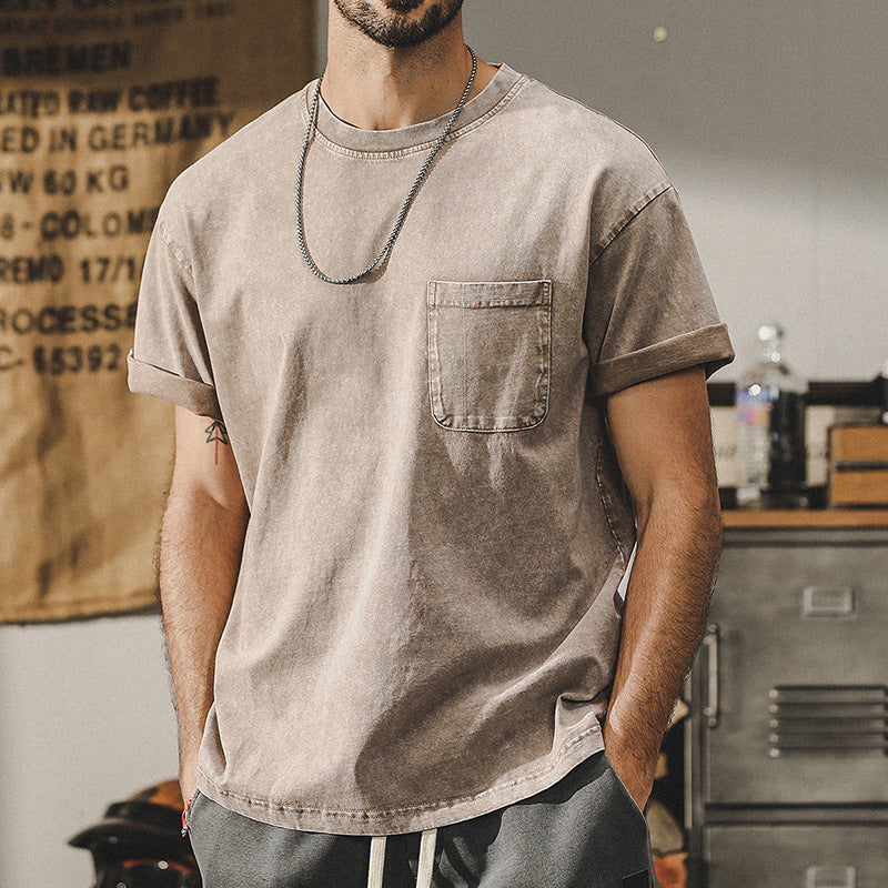 The Easywear Washed Tee – Core Collection - Plume & Peak