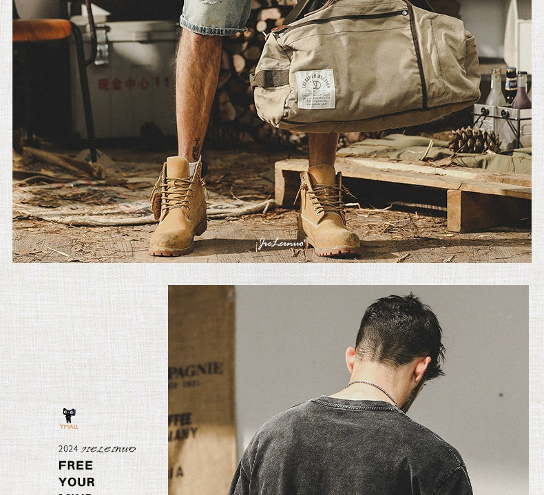 The Easywear Washed Tee – Core Collection - Plume & Peak