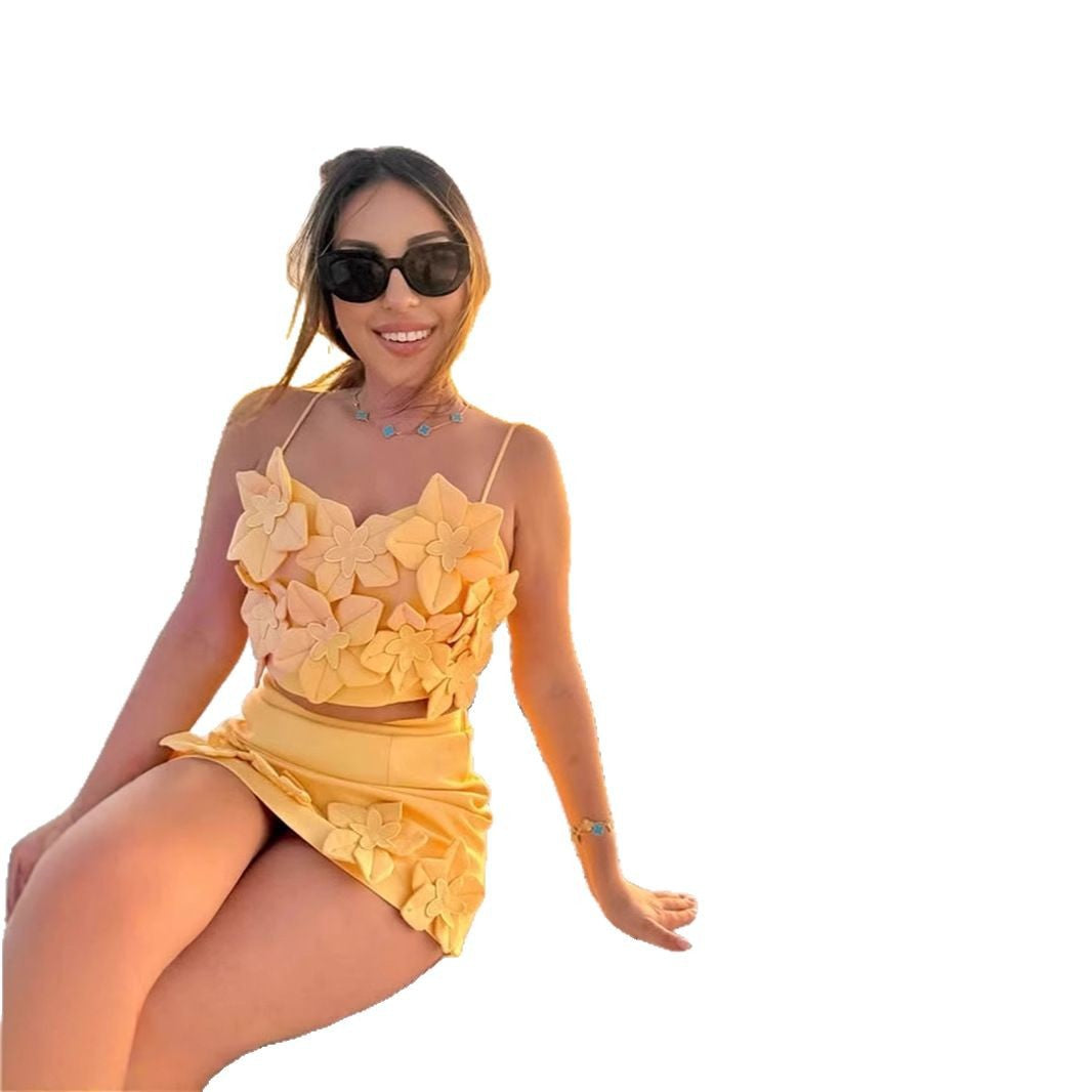 Bloomfield Top & Mini Skirt - Plume & Peak