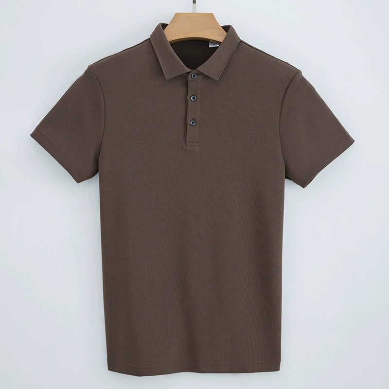 Premium DoubleFaced Cotton Polo Shirt for Men - Plume & Peak