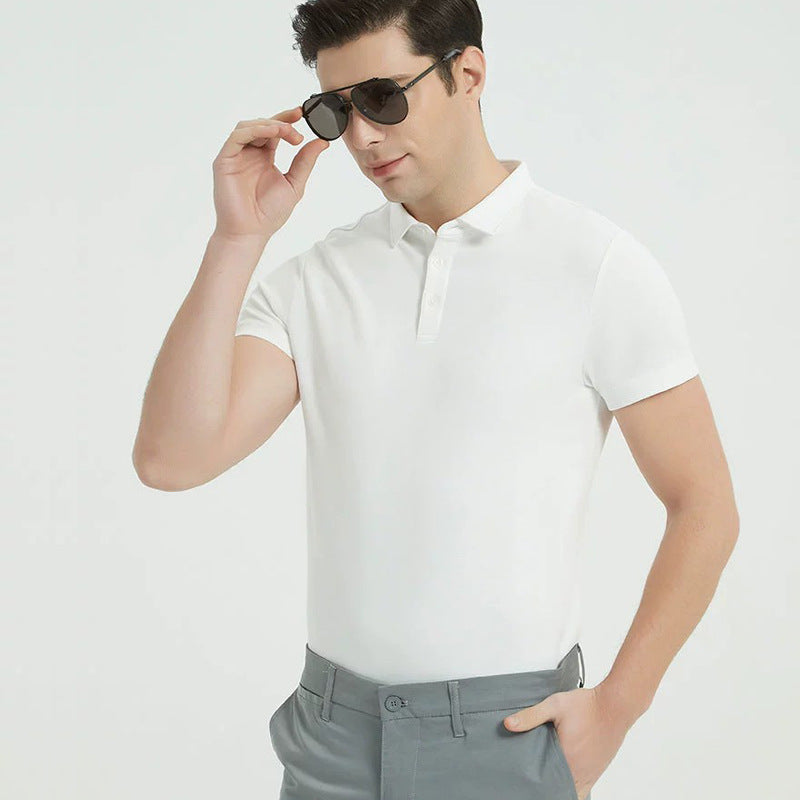 Premium DoubleFaced Cotton Polo Shirt for Men - Plume & Peak