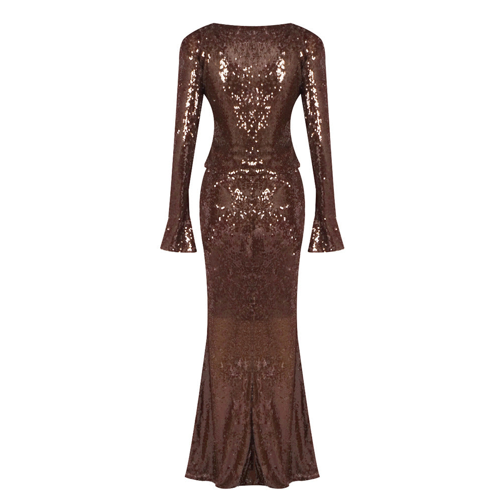 The Night Ember Gown - Plume & Peak