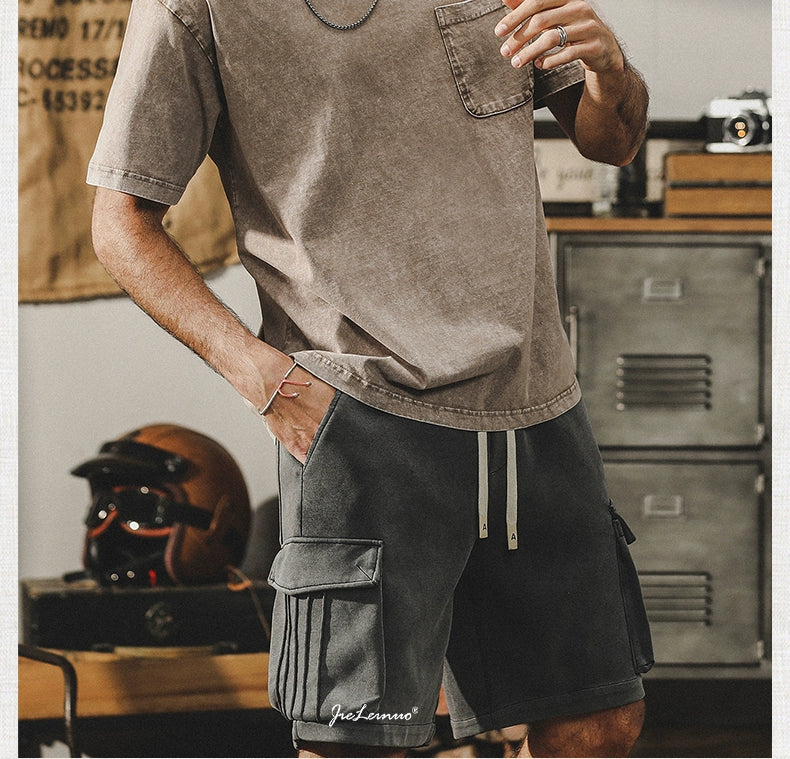 The Easywear Washed Tee – Core Collection - Plume & Peak
