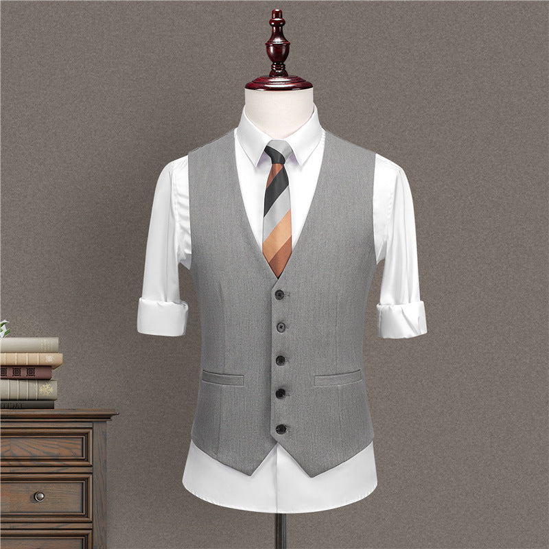 Slim Fit Modern Groom Business - Plume & Peak