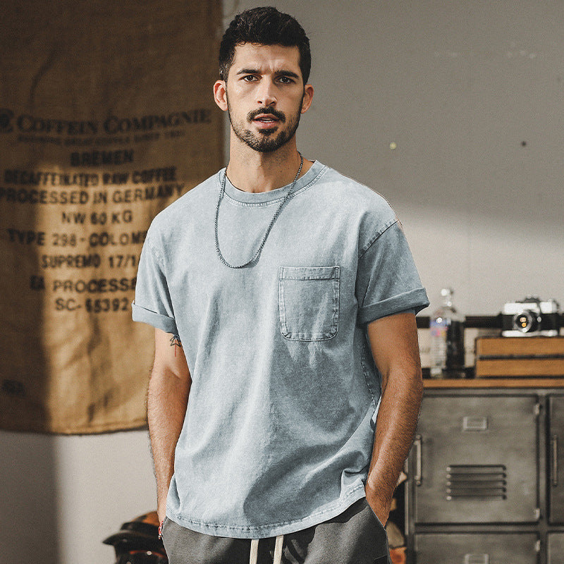 The Easywear Washed Tee – Core Collection - Plume & Peak