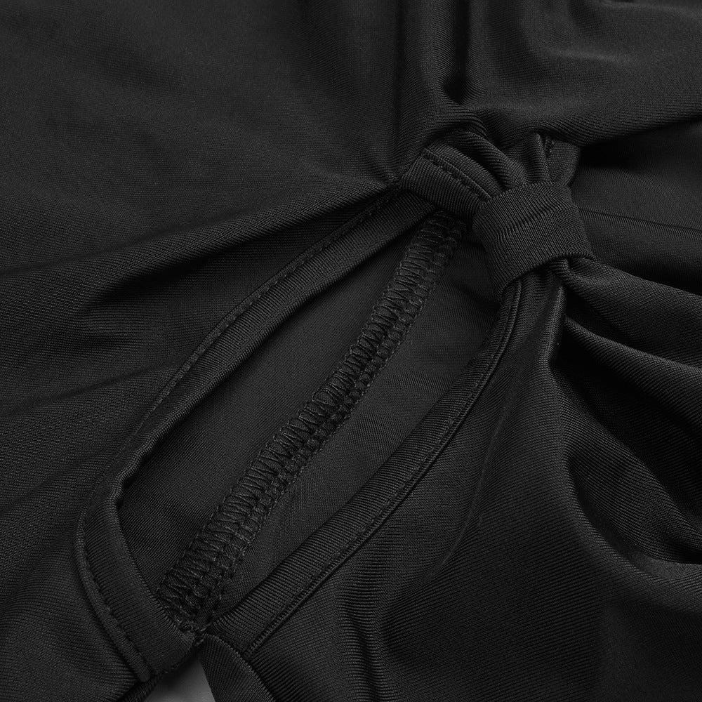 The Midnight Cutout Gown – Noir Edition - Plume & Peak
