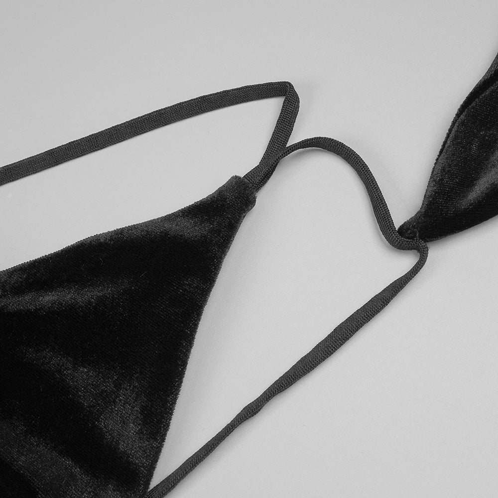 The Noir Bloom Gown with Sculpted Petal Detail - Plume & Peak