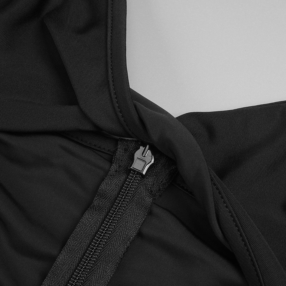 The Midnight Cutout Gown – Noir Edition - Plume & Peak