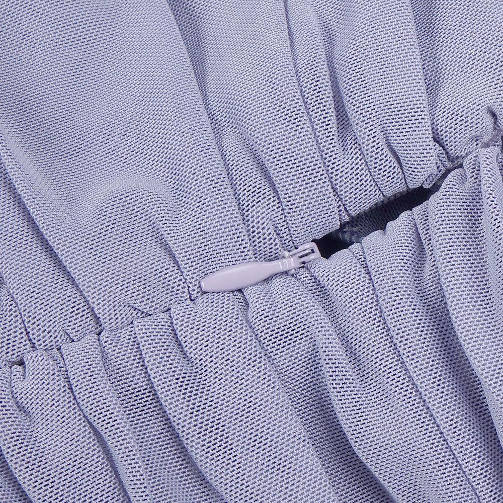The Azure Bloom Dress - Plume & Peak
