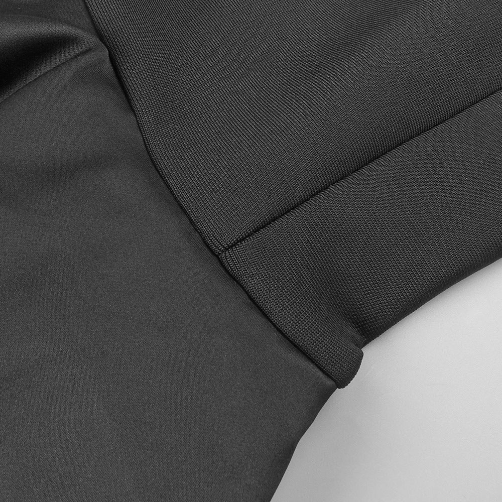 The Midnight Muse Gown – Strapless Black Mermaid Silhouette - Plume & Peak