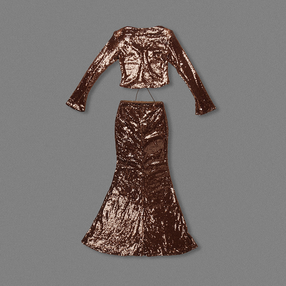 The Night Ember Gown - Plume & Peak