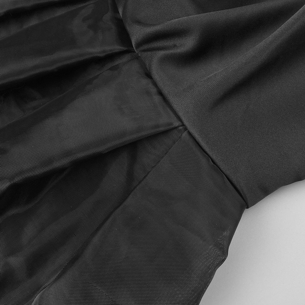 The Midnight Muse Gown – Strapless Black Mermaid Silhouette - Plume & Peak