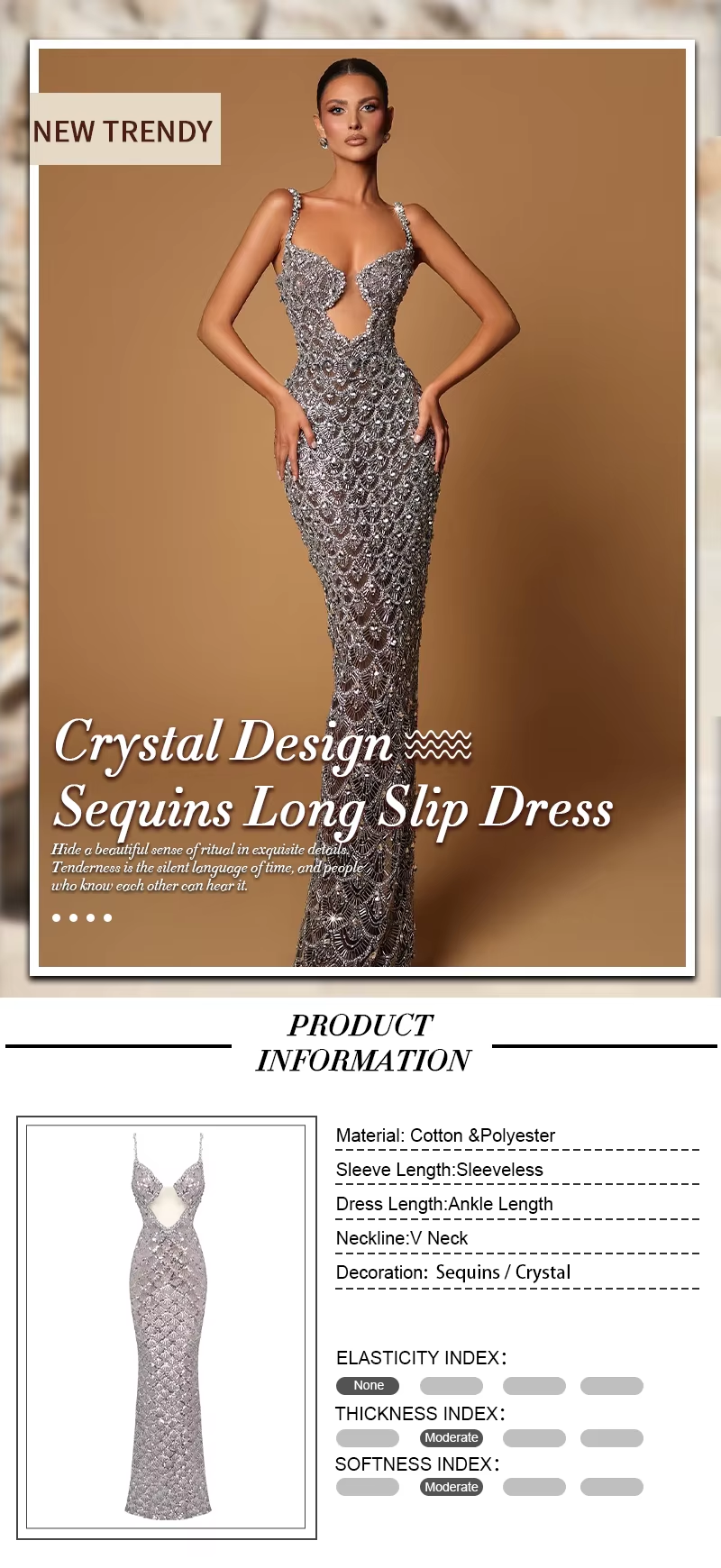 Astrid Glam Sequin Gown - Plume & Peak