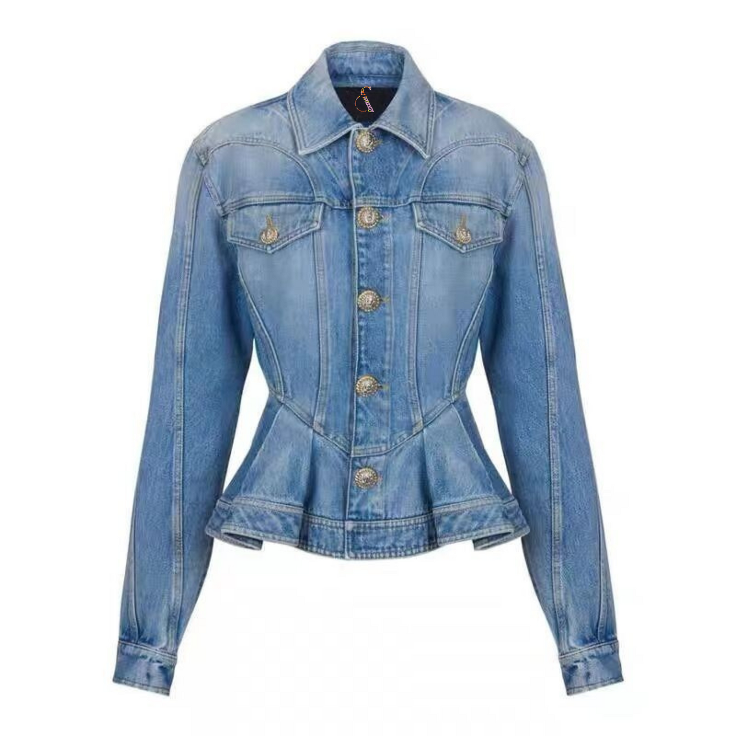 2025 Spring Trendy Womens Denim Jacket with Chic Design