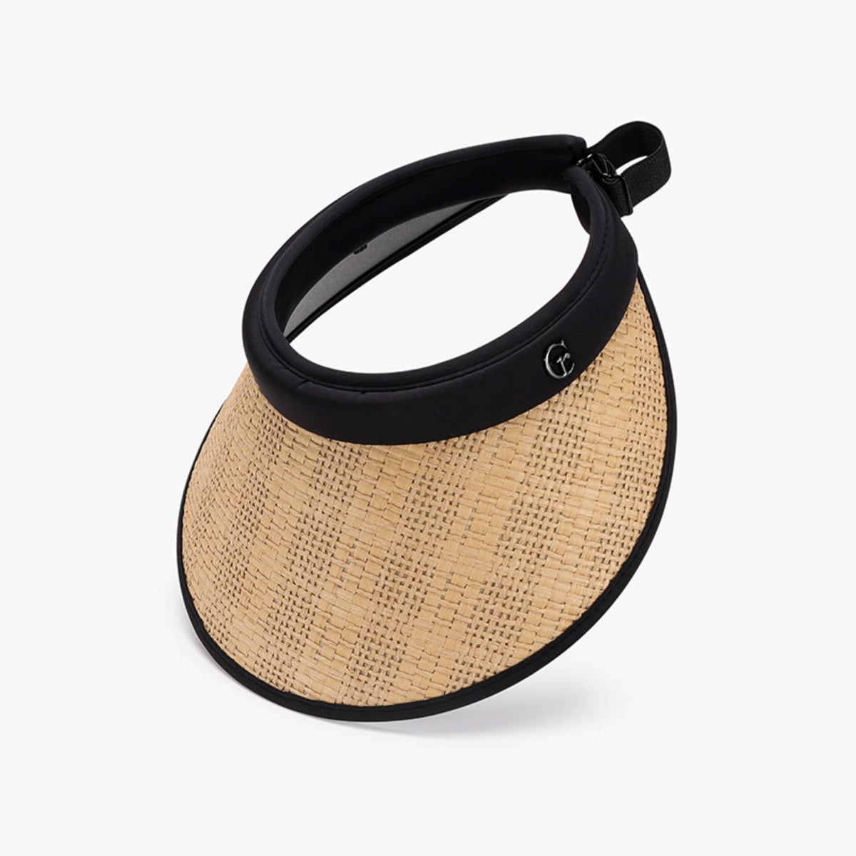 Solid Adjustable Weave Visor - Plume & Peak
